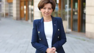 Minister Marlena Maląg Fot. PAP/Rafał Guz