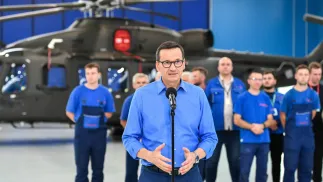 Mateusz Morawiecki. Fot. PAP/Wojtek Jargiło