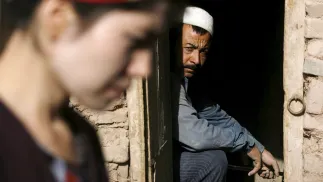 Ujgurzy Fot. PAP/EPA/MICHAEL REYNOLDS