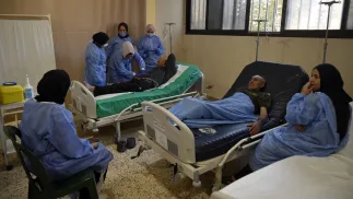 Szpital w Afryce. Zdj. ilustracyjne. Fot. PAP/EPA/WAEL HAMZEH