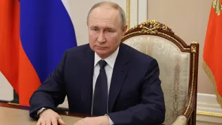 Władimir Putin. Fot. PAP/EPA/MIKHAIL KLIMENTYEV / SPUTNIK / KREMLIN POOL