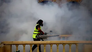 Przeciwdziałanie malarii, zdjęcie poglądowe, fot. PAP/EPA/SHAHZAIB AKBER