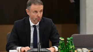 Były podsekretarz stanu w Ministerstwie Aktywów Państwowych Tomasz Szczegielniak, fot. PAP/Radek Pietruszka