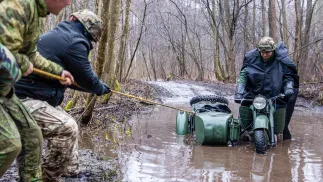 VI Zimowy Zlot w Bornym Sulinowie. Fot. PAP/Jerzy Muszyński