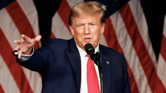 Donald Trump. Fot. PAP/EPA/JOHN MABANGLO