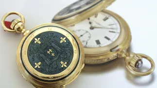 Zegarek firmy Patek Philippe, fot. PAP/EPA/MARTIAL TREZZINI