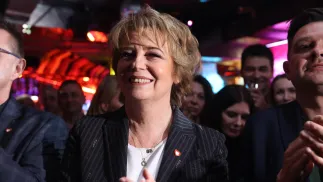 Hanna Zdanowska . Fot. PAP/	Marian Zubrzycki