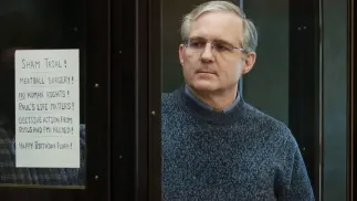 Paul Whelan. Fot. PAP/EPA/YURI KOCHETKOV 