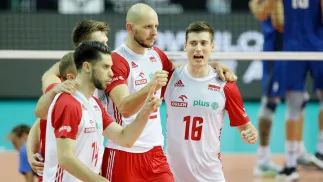 Polscy siatkarze. Fot.  PAP/Tomasz Wiktor