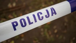 Taśma policyjna Fot. PAP/Albert Zawada