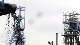 Kopalnia Knurów - Szczygłowice Fot. PAP/ANDRZEJ GRYGIEL