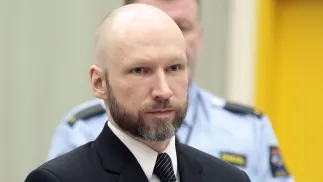 Anders Breivik. Fot. PAP/EPA/LISE AASERUD