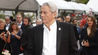 Alain Delon. Fot. PAP/ EPA/SEBASTIEN NOGIER