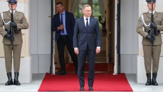 Prezydent Andrzej Duda Fot. PAP/Rafał Guz