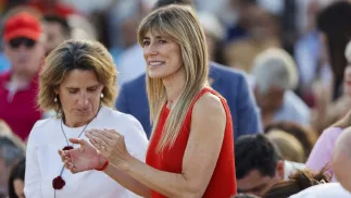 Begona Gomez. For. PAP/EPA/Jorge Zapata