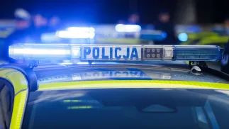 Policyjne radiowozy Fot. PAP/Jacek Praszkiewicz 