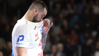 Leon Susnja z Orlen Wisły. Fot. PAP/EPA/CLEMENS BILAN