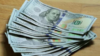 Dolary amerykańskie. Fot. PAP/Tomasz Waszczuk