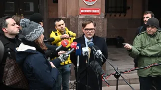 Rzeczni MSZ Paweł Wroński Fot. PAP/Radek Pietruszka 