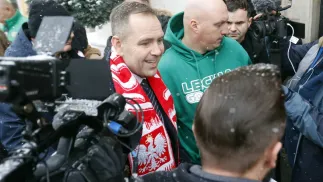 Karol Nawrocki na Jasnej Górze. Fot. PAP/Waldemar Deska