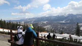 Widok na Zakopane z Gubałówki, fot. PAP/Grzegorz Momot