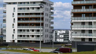 Nowe bloki na osiedlu Franciszka Kotuli w Rzeszowie. Fot. PAP/Darek Delmanowicz