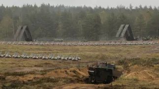 Tarcza Wschód (zdjęcie ilustracyjne). Fot.  PAP/Tomasz Waszczuk