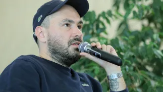 Pisarz, dziennkarz i scenarzysta Jakub Żulczyk. Fot. PAP/Artur Reszko