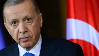 Recep Tayyip Erdogan, Fot. PAP/DPA/Bernd von Jutrczenka