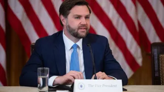 Wiceprezydent USA JD Vance Fot. FRANCIS CHUNG / POOL/PAP/EPA