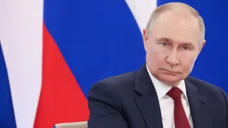 Władimir Putin, fot. PAP/EPA/SPUTNIK POOL/VYACHESLAV PROKOFYEV / SPUTNIK / KREMLIN POOL