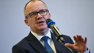 Minister sprawiedliwości Adam Bodnar, fot. PAP/Adam Warżawa