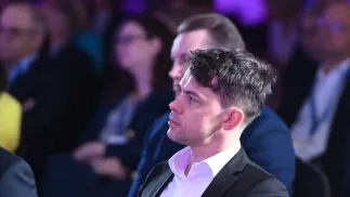 Wiceminister rolnictwa i rozwoju wsi Michał Kołodziejczak, fot. PAP/Marcin Bielecki