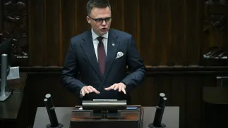 Szymon Hołownia, fot. PAP/Marcin Obara