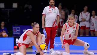 Reprezentantki Polski Martyna Czyrniańska (z lewej) oraz Julita Piasecka (z prawej), fot. PAP/EPA/ANDREJ CUKIC