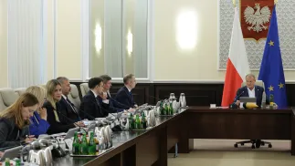 Posiedzenie rządu. Fot. PAP/Paweł Supernak