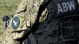 Funkcjonariusz ABW Fot. PAP/Darek Delmanowicz 