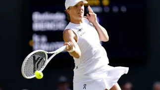 Iga Świątek. Fot. PAP/EPA/TOLGA AKMEN