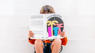 Książka Katarzyny Witt "Po co nam sztuka?" Fot. Magda Pawluczuk/Muzeum Sztuki Nowoczesnej w Warszawie