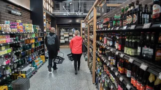 Sklep. Fot. PAP/EPA/MAURI RATILAINEN