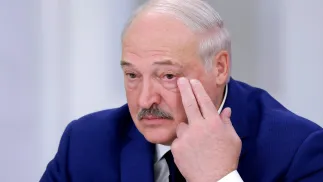 Alaksandr Łukaszenka Fot. PAP/EPA/MAXIM SHEMETOV/POOL