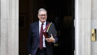 Premier Wielkiej Brytanii Keir Starmer. Fot. PAP/EPA/TOLGA AKMEN