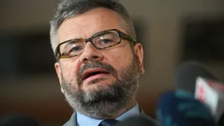 Rzecznik Prokuratury Okręgowej w Warszawie prok. Piotr Skiba. Fot. PAP/Marcin Obara