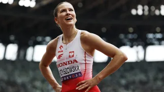 Pia Skrzyszowska. Fot. PAP/EPA/FRANCK ROBICHON 