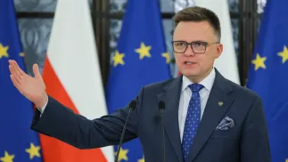 Szymon Hołownia Fot. PAP/Paweł Supernak