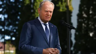 Premier Donald Tusk. Fot. PAP/Paweł Supernak