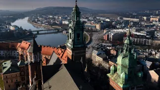 Zamek Królewski na Wawelu w Krakowie, fot. PAP/Łukasz Gągulski