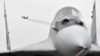 Myśliwiec MiG-29 Fot. PAP/Adam Warżawa