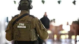 Strażnik graniczny, zdjęcie ilustracyjne, fot. PAP/Darek Delmanowicz