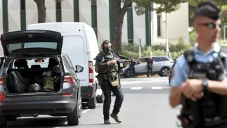 Francuska policja, zdjęcie ilustracyjne, fot. PAP/EPA/MAXPPP/SYLVIE CAMBON